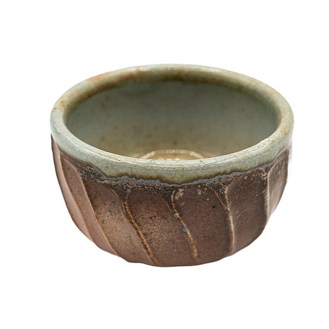 Woodfired Dehua Melon-Rib Cup # 95747, 90 ml