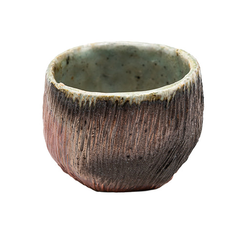 Woodfired Dehua Hand-Pinched Tea Cup # 95749, 130 ml
