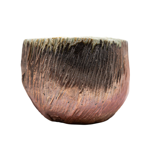 Woodfired Dehua Tea Tasting Cup (Textured Rustic Glaze) # 95748, 120 ml