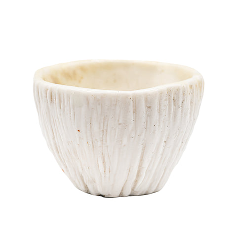 Woodfired Dehua Melon-Ribbed Cup # 95754, 70 ml