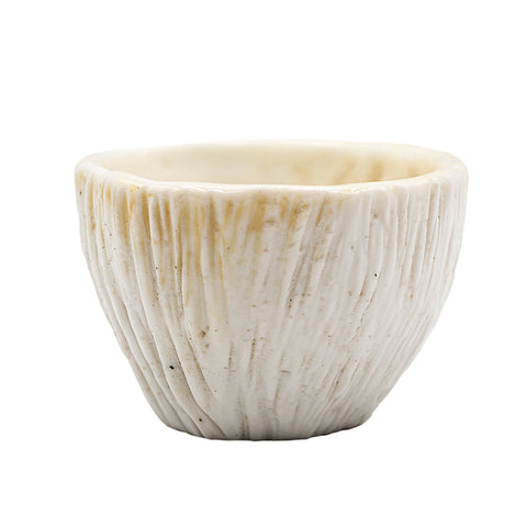Woodfired Dehua Melon-Ribbed Cup # 95754, 70 ml
