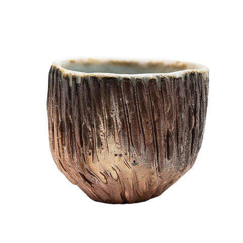 Woodfired Dehua Tree-Bark Tea Cup # 95756, 80 ml