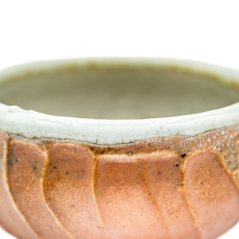 Woodfired Dehua Melon-Ribbed Tea Cup # 95765, 85 ml
