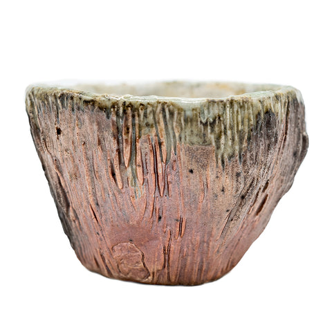 Woodfired Dehua Drip-Glaze Bark Tea Cup # 95768, 70 ml
