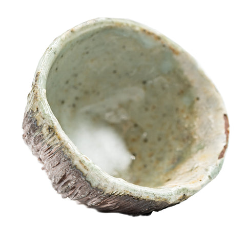 Woodfired Dehua Drip-Glaze Bark Tea Cup # 95768, 70 ml