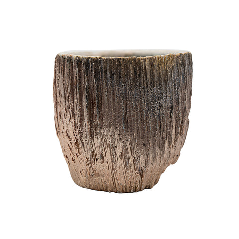 Woodfired Dehua Bark-Texture Tea Cup # 95782, 85 ml