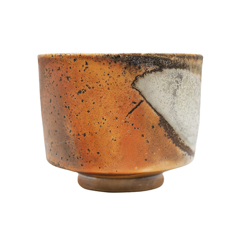 Woodfired Dehua Straight Cylindrical Tea Cup with Seal # 95790, 100 ml
