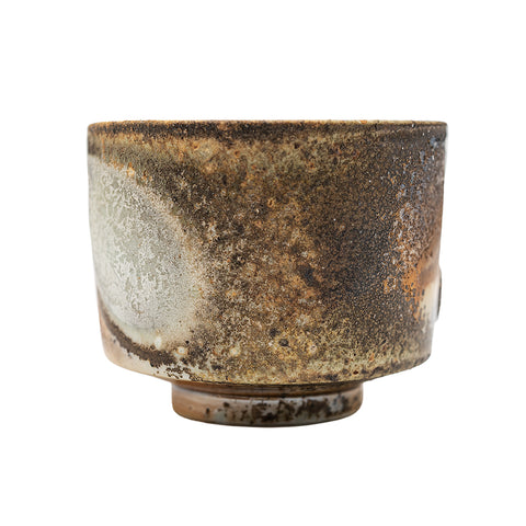Woodfired Dehua Straight Cylindrical Tea Cup with Seal # 95790, 100 ml