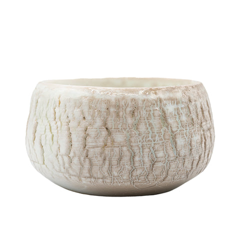 Woodfired Dehua Ice-Crackle Drum Tea Cup # 95791, 85 ml