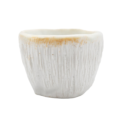 Holzgefeuerter Dehua Baumrinden-Teebecher Nr. 95793, 90 ml