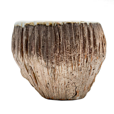 Holzgefeuerter Dehua Rindenteetasse # 95814, 85 ml