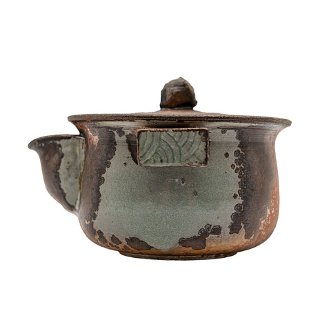 Woodfired Dehua Flat-bodied Teapot # 95830, 200 ml
