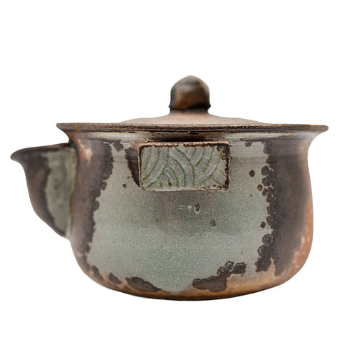 Woodfired Dehua Flat-bodied Teapot # 95830, 200 ml