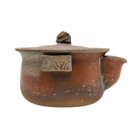 Woodfired Dehua Flat-bodied Teapot # 95830, 200 ml