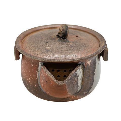 Woodfired Dehua Flat-bodied Teapot # 95830, 200 ml