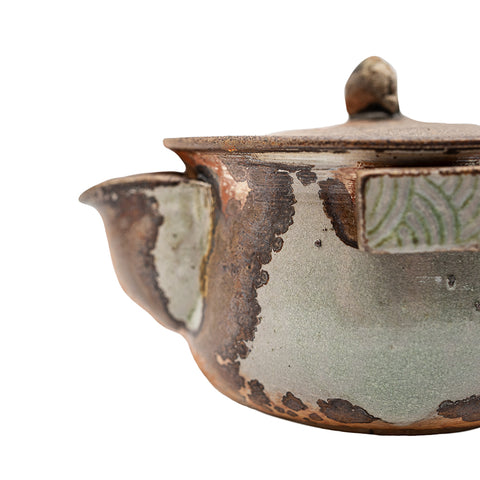 Woodfired Dehua Flat-bodied Teapot # 95830, 200 ml