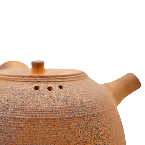 Woodfired Dehua Side-Handle Teapot # 95831, 730 ml