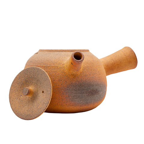 Woodfired Dehua Side-Handle Teapot # 95831, 730 ml