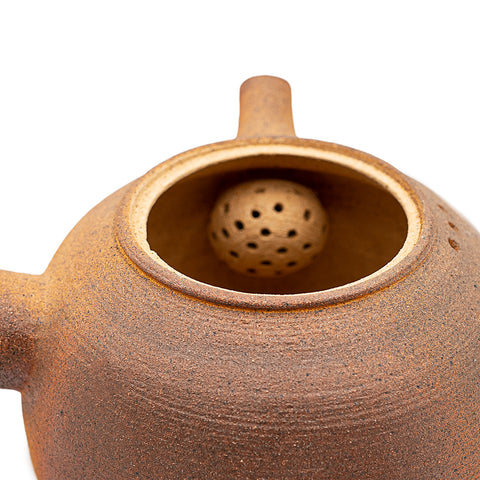 Woodfired Dehua Side-Handle Teapot # 95831, 730 ml