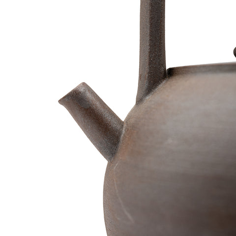 Woodfired Dehua Carrying-Handle Teapot # 95834, 758 ml