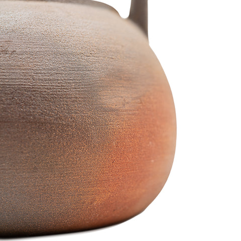 Woodfired Dehua Carrying-Handle Teapot # 95834, 758 ml