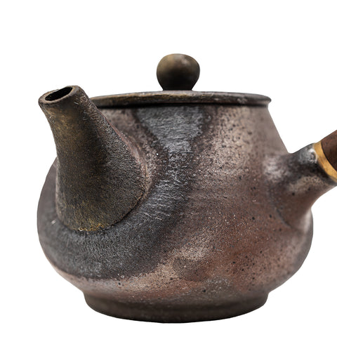 Woodfired Dehua Side-Handle Teapot # 95835, 220 ml
