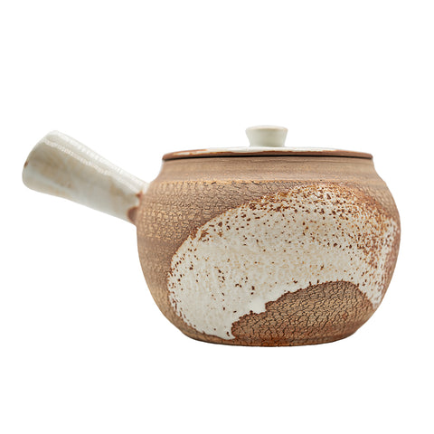 Woodfired Dehua Side-Handle Teapot # 95841, 240 ml
