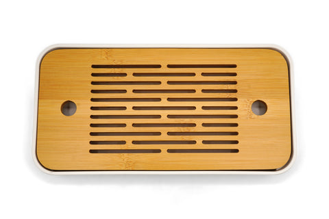 Chaban (Tea Tray) Playing Guqin - White Small # 95859