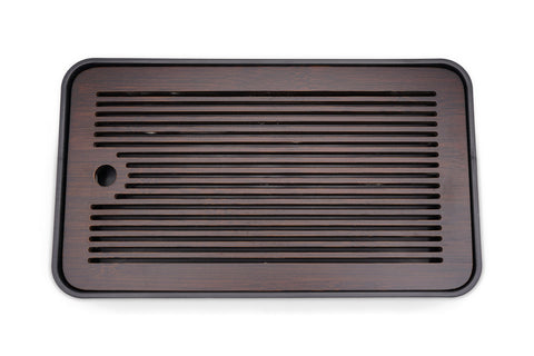 Chaban (Tea Tray) Playing Guqin Chestnut Medium # 95863
