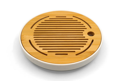 Chaban (Tea Tray) Round Black # 95866