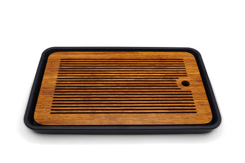 Chaban (Tea Tray) Pressed Bamboo Rectangular # 95867