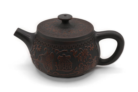 Han Tile Teapot - Lotus Vine # 96154