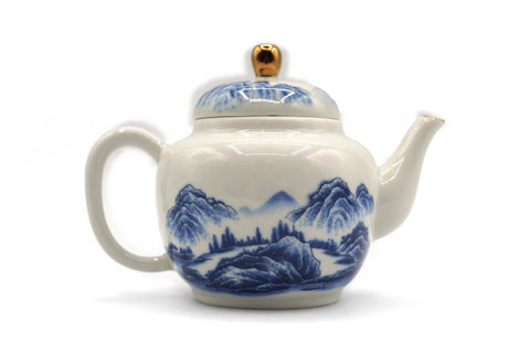 Splendid Landscape Teapot # 96123
