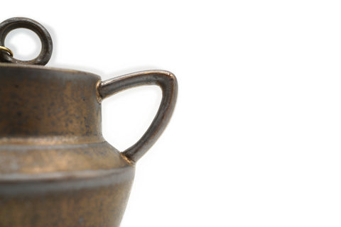 Iron Rust Round Teapot # 96127