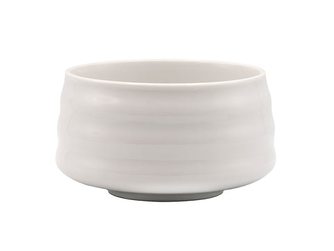 White Katakuchi Matcha Bowl # 94590