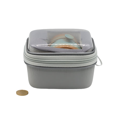 Gong Fu Travel Tea Set Blue/Brown Gradient Ceramic (3-piece) # 93453