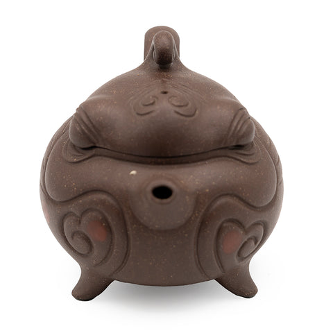 Yixing theepot, Zisha klei “Draak Oog” sculpturale vorm # 94720