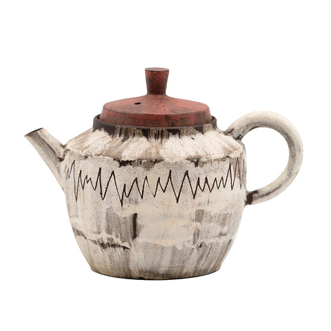 Handgemaakte Designer Keramische Theepot uit Jingdezhen # 94722