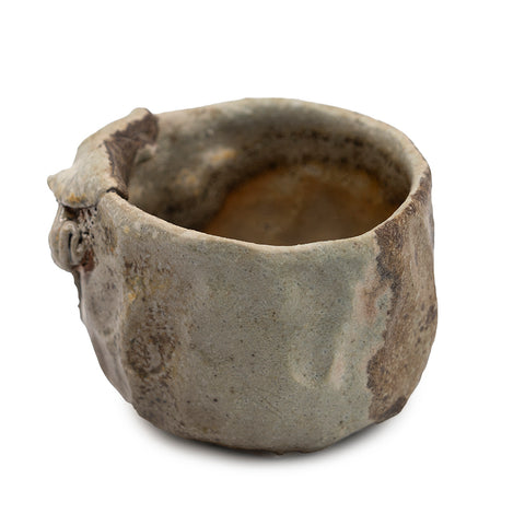 Handgemaakte theekom met bladdetail, Jingdezhen # 94726