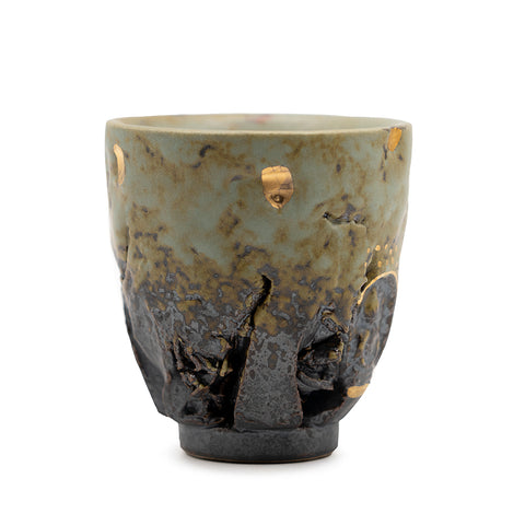 Experimental Ceramic Cup with Textured Base # 94727
