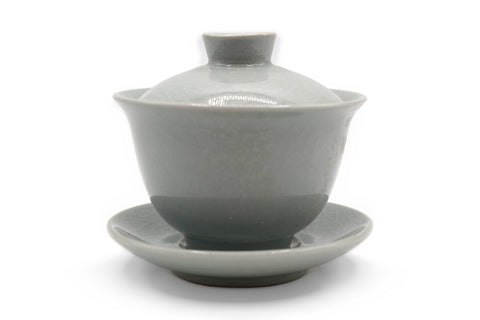 Crackle Glaze Ash Blue Gaiwan # 96117