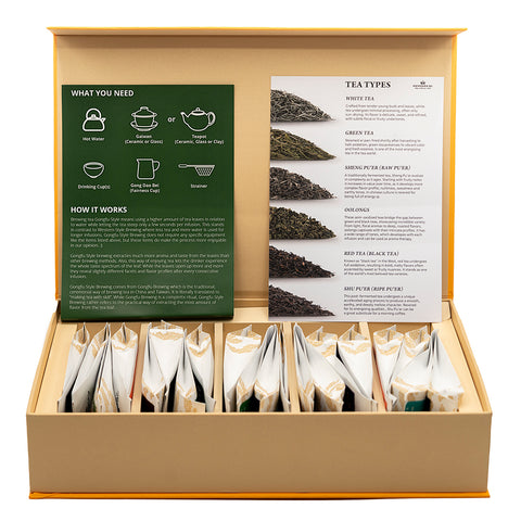 Set de experiencia de té chino premium