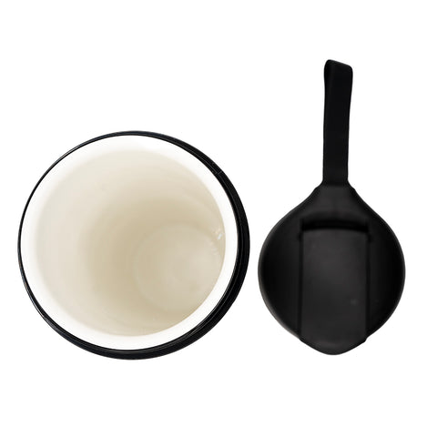 Classic White Travel Thermos with Strap # 94535