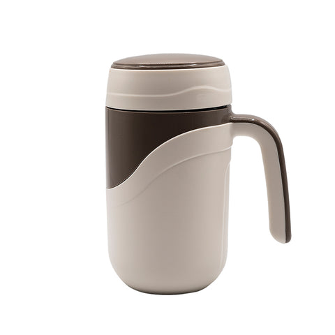 White Handle Thermos Mug # 94539