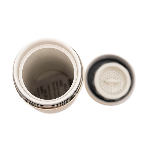 White Minimalist Tea Thermos # 94532