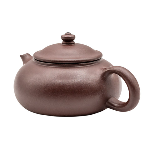 Rivière silencieuse en hiver (Hanjiang) Théière en argile Zisha de Yixing, # 94742