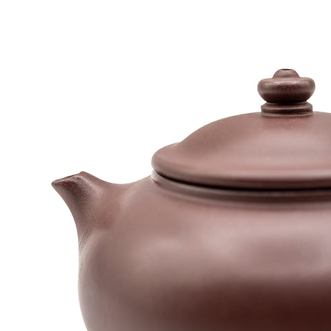 Rivière silencieuse en hiver (Hanjiang) Théière en argile Zisha de Yixing, # 94742