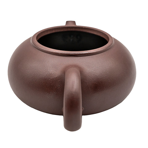 Rivière silencieuse en hiver (Hanjiang) Théière en argile Zisha de Yixing, # 94742