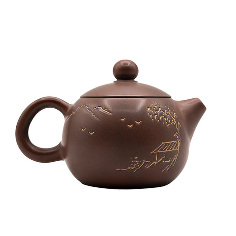 Nixing Tao  Clay Small Xi Shi Teapot # 94529