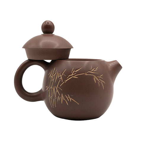 Tetera Pequeña Huevo de Dragón Nixing Arcilla Tao# 94526